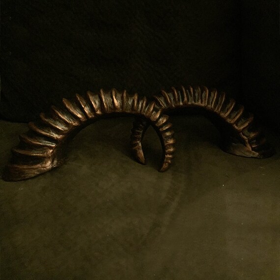 Satyr Horns // Steampunk // Goat Horns // Cosplay Horns