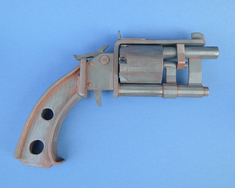 Fallout Pipe Revolver by SciFiVault on Etsy