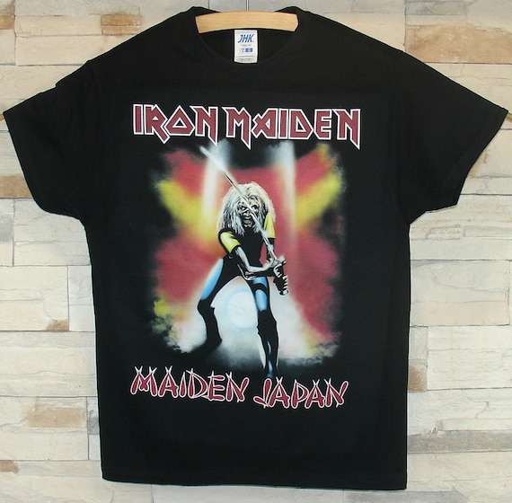 iron maiden maiden japan t shirt