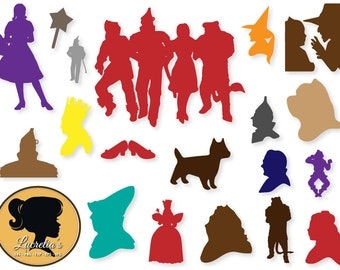 Clip Art Wizard Of Oz Clips wizard of oz clipart etsy svg files dorothy dxf for silhouette cricut vinyl files