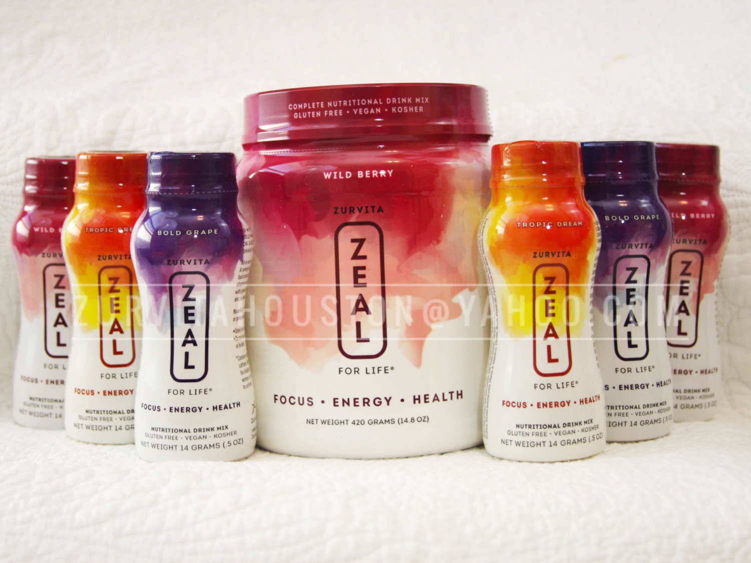 Zurvita Zeal For Life Nutritional Drink Mix 30 Day Supply