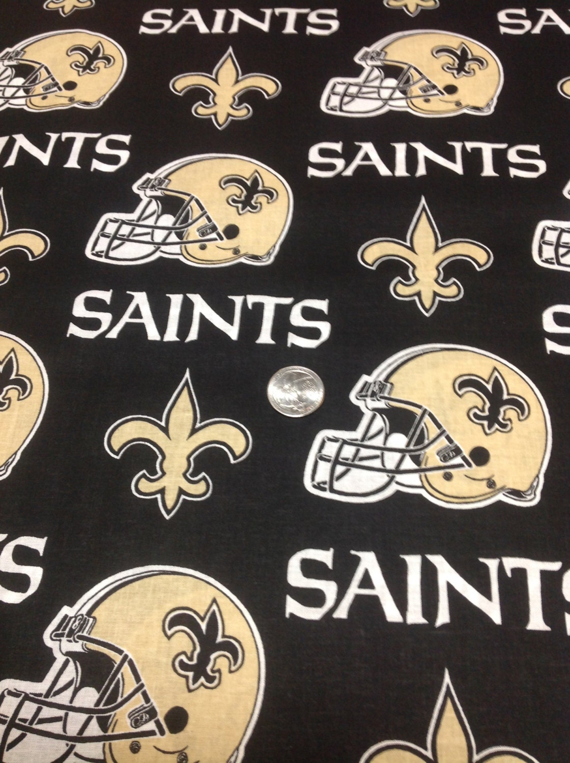 Saints Football Fabric NO Saints New Orleans Saints Fabric