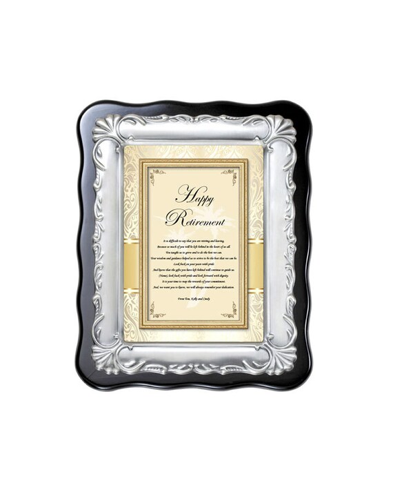 Retirement Gift Best Wishes Farewell Retiring Sayings Poem