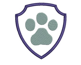 14 size-Paw Patrol Applique Design-INSTANT DOWNLOAD