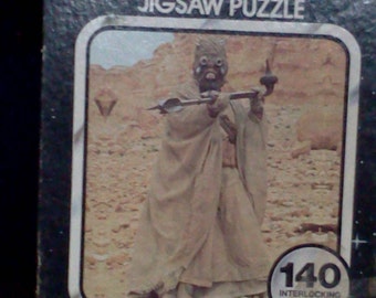 Vintage Star Wars Sand People puzzle Attack of the Sand People
