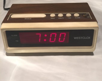 Westclox alarm clock