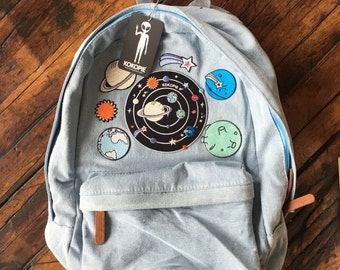 Hipster backpack | Etsy