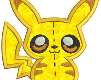 Download Pikachu, Pokemon, Outline, Cutout, Vector art, Cricut ...