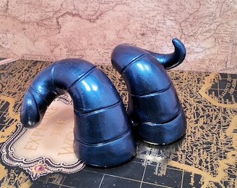 Sapphire Ram Fairy Costume Horns - Made to Order