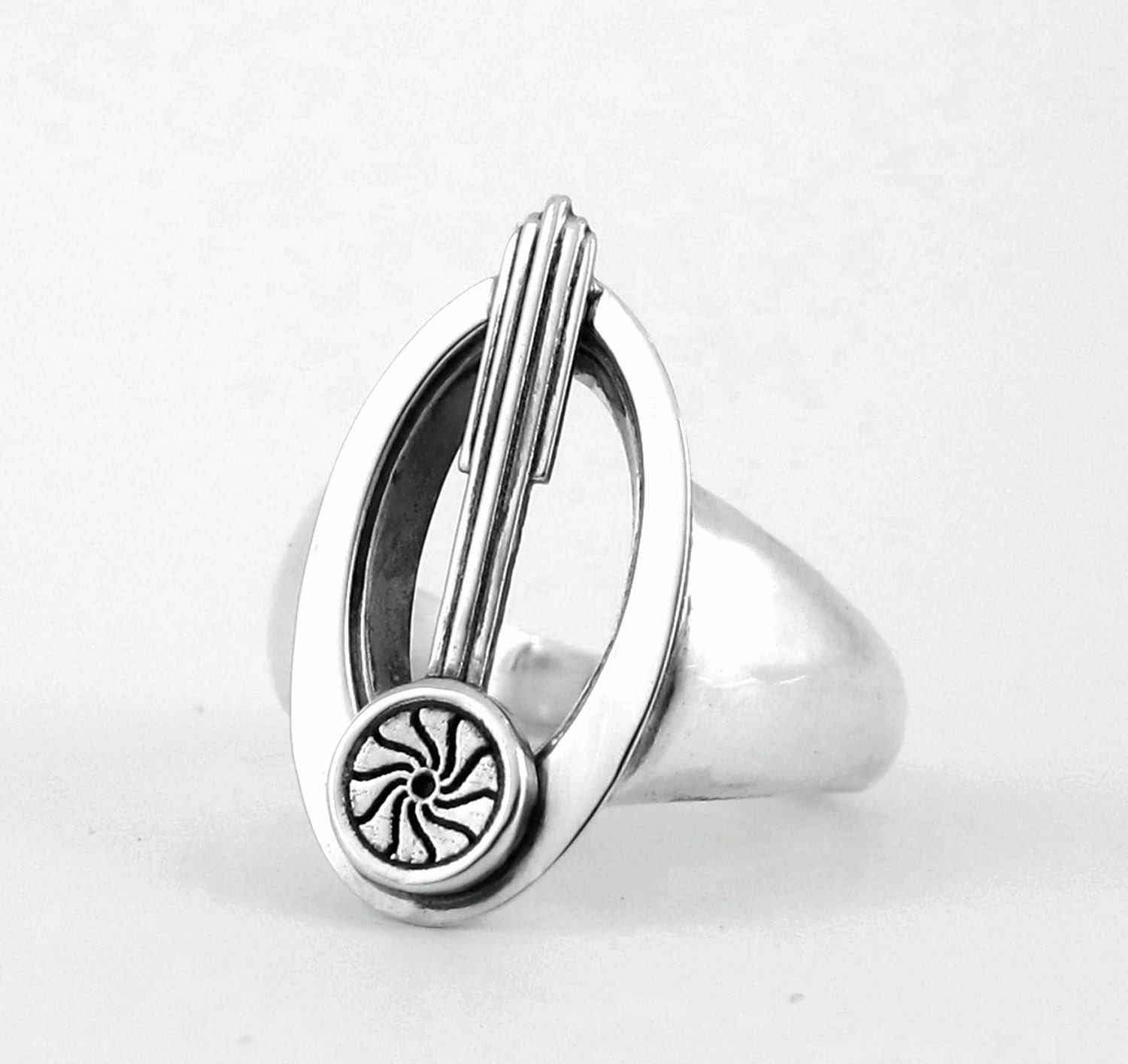 bajoran star trek ring star trek jewelry star trek engagement sci fi star wars geekery treekie ring alien captain kira nerys ds9 - Star Trek Wedding Ring bajoran star trek ring star trek jewelry star trek engagement sci fi star wars geekery treekie ring alien captain kira nerys ds9 - Star Trek Wedding Ring