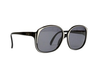 Black Vintage DIOR Sunglasses | Christian Dior Eyeglasses | 80s Designer Eyewear in new old stock condition