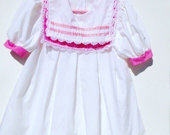 Vintage Pink And White Bib Dress You Are My Wonderland Toddler Vintage Pink And White Bib Dress You Are My Wonderland Toddler