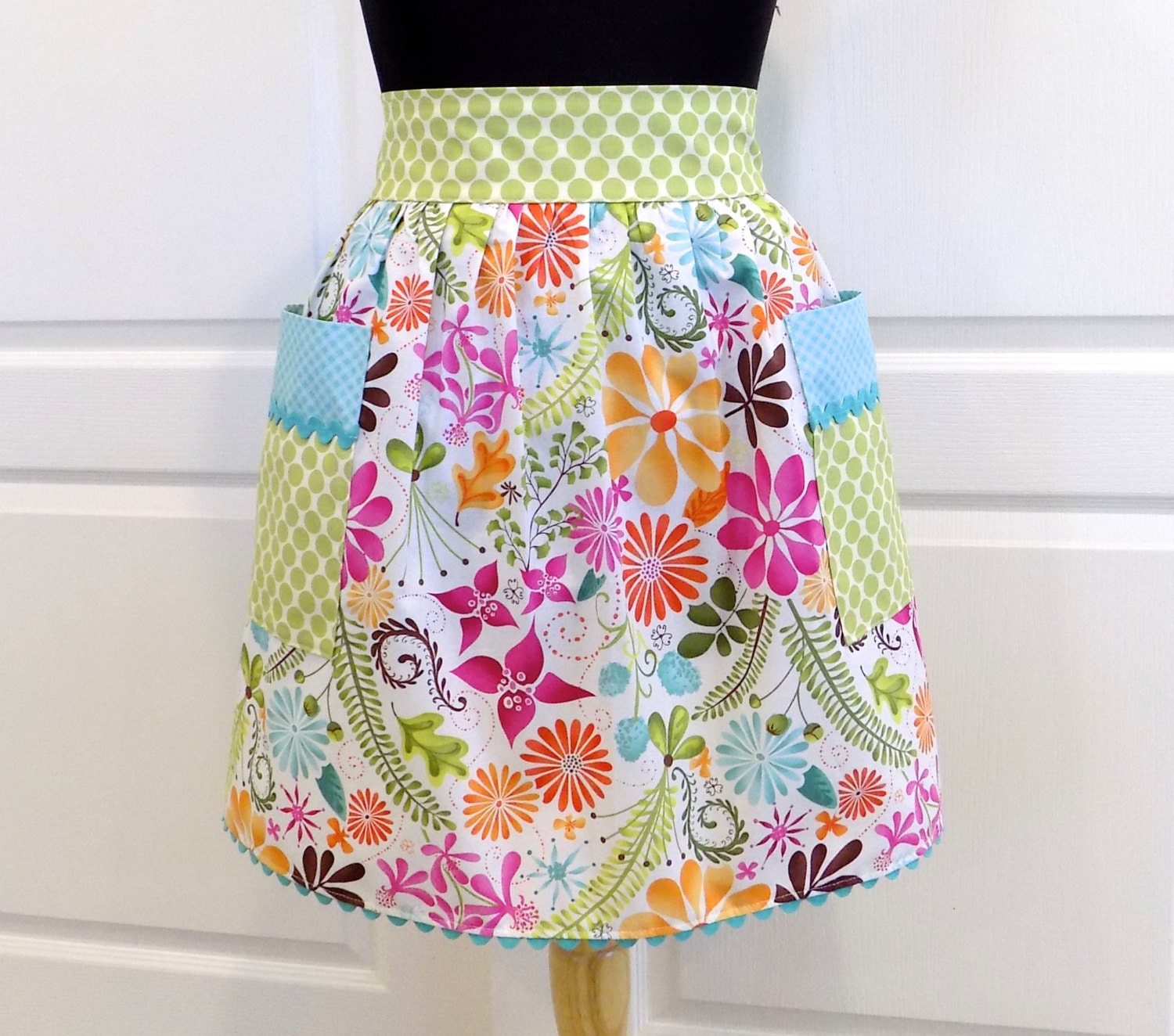 Womens Half Apron Retro Chic Cute Kitchen Waist By GreatGoods   Il Fullxfull.1004233943 Og6n 