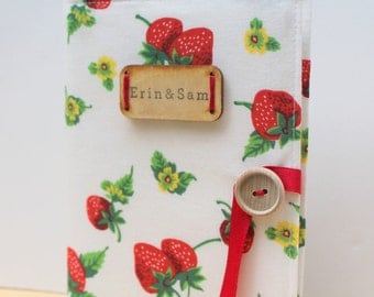 Mother's Day gift strawberry personalized photo album brag book