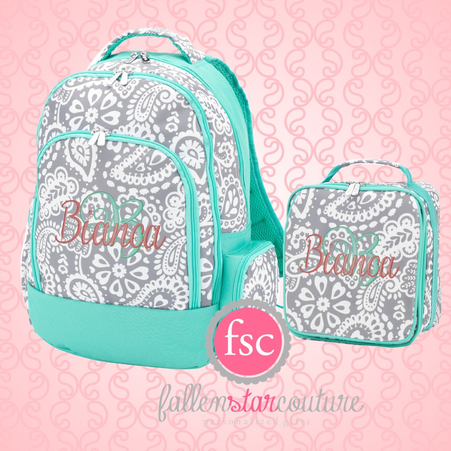 personalized girl backpacks