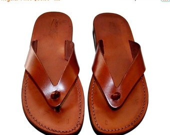 20% OFF Brown Moon Leather Sandals for Men & Women by SANDALI