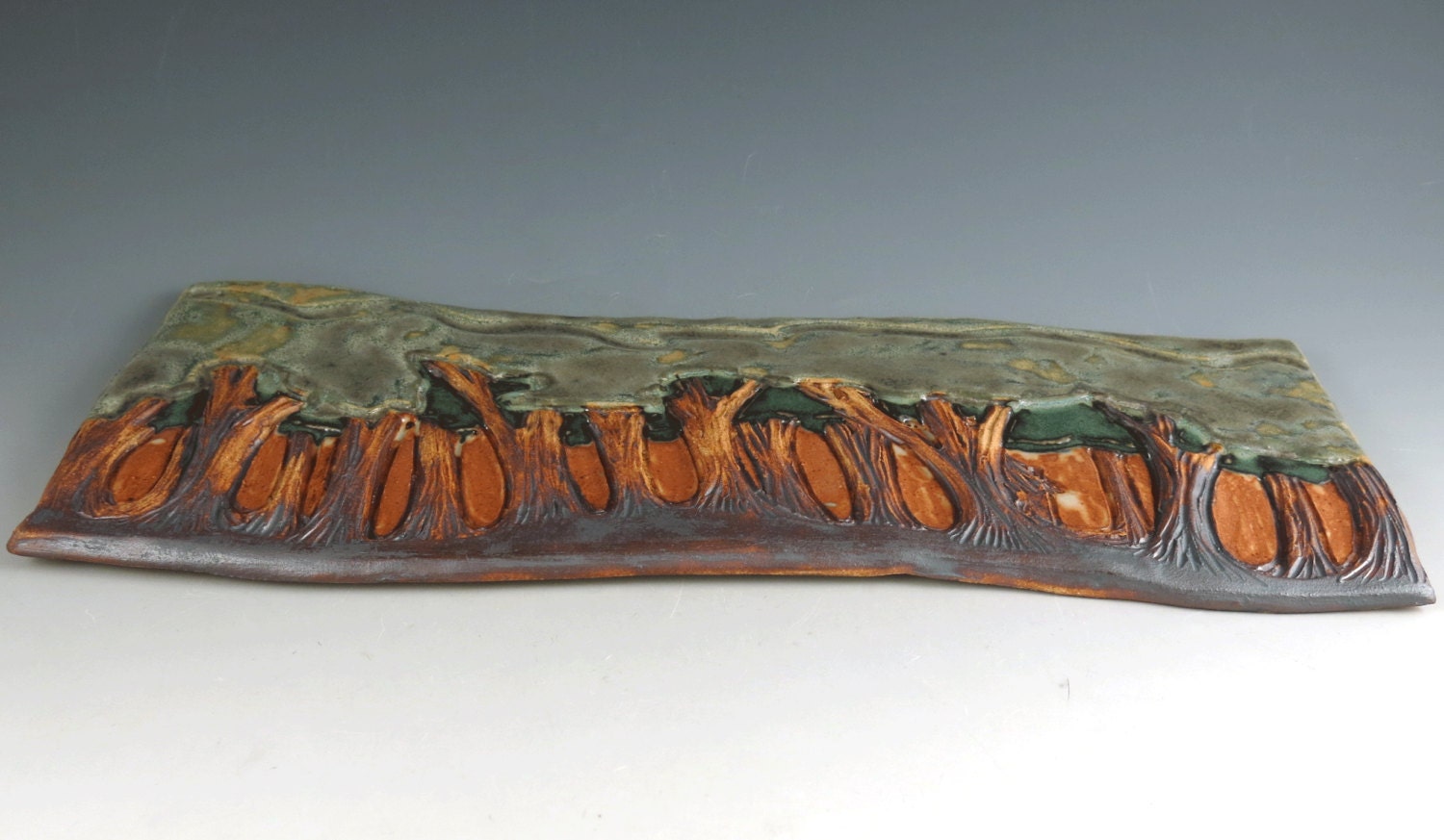 Pottery Tile Arts and Crafts Mission Style Pottery Wall