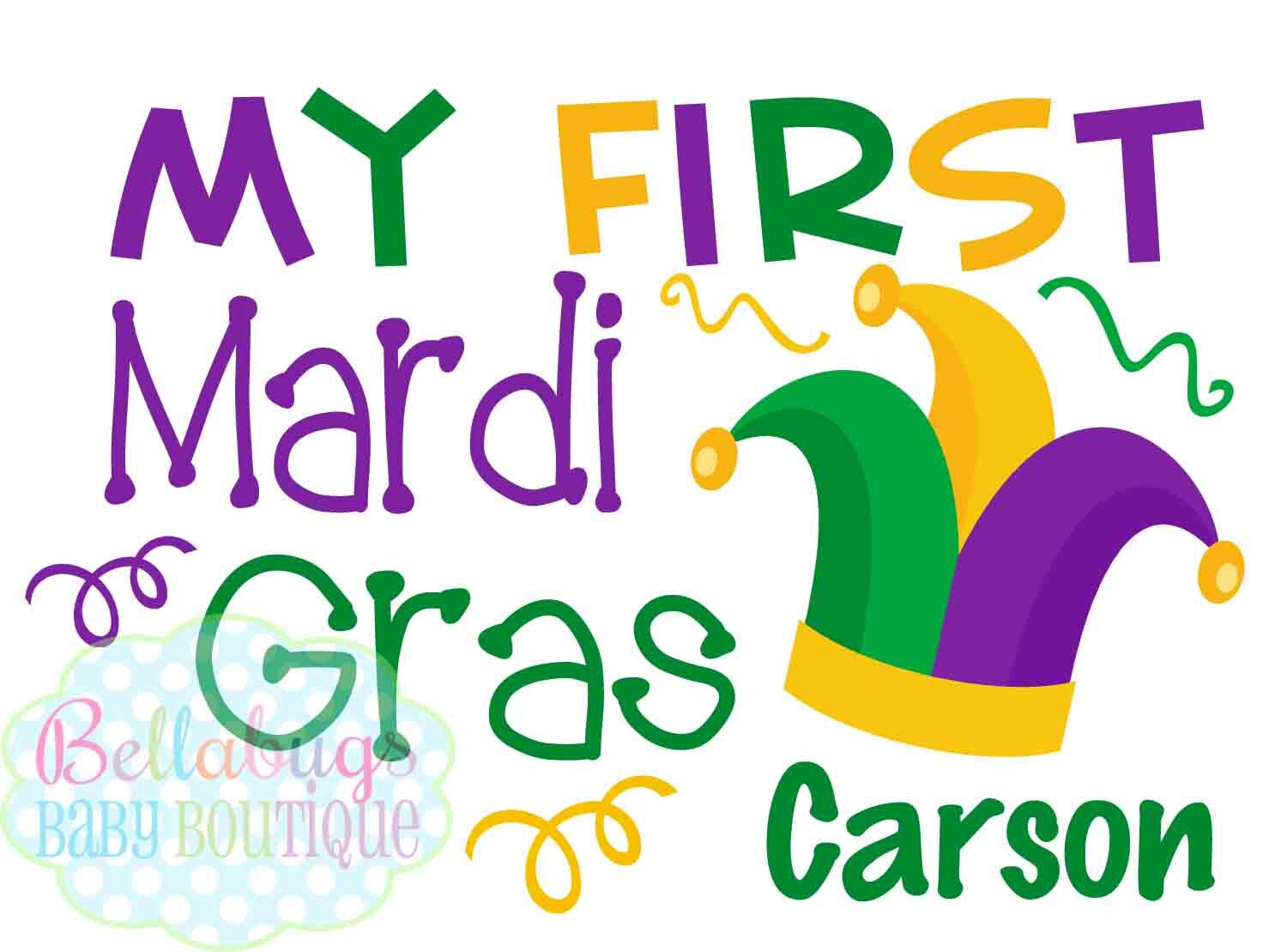 mardi gras iron transfers