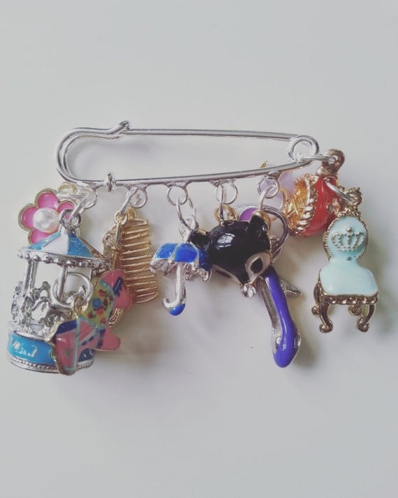 Mary Poppins Themed Kilt Pin | mary poppins themed kilt pin brooch merry go round fox Mary Poppins Themed Kilt Pin | mary poppins themed kilt pin brooch merry go round fox