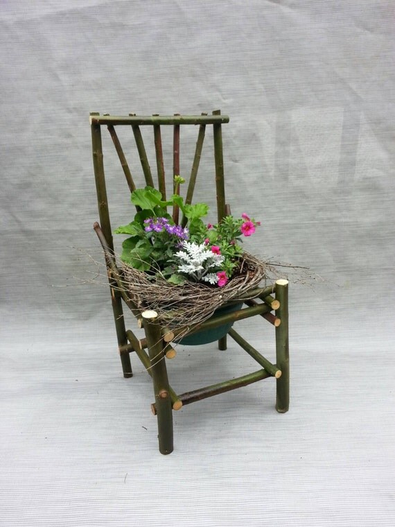 Twig Garden Chair by twigs4u on Etsy