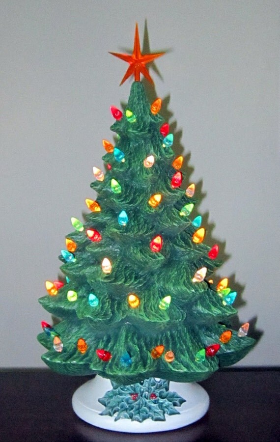 13 light up ceramic christmas tree ceramic green forest 13 light up ceramic christmas tree ceramic green forest
