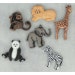 Jesse James Buttons Embellishments Wild Thing Animals Novelty Animal Button Mix