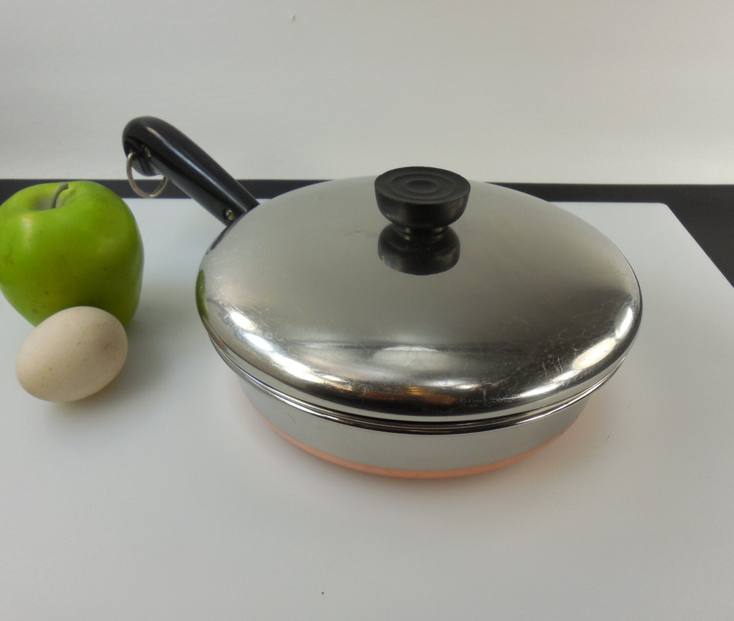 Revere Ware Egg Poacher Skillet Fry Pan 8 Process