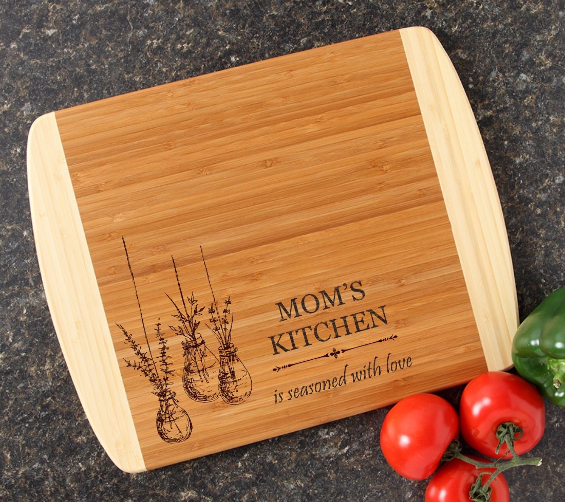 Personalized Mother's Day Cutting Board Personalized