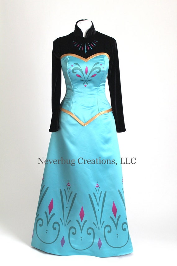 elsa costume coronation