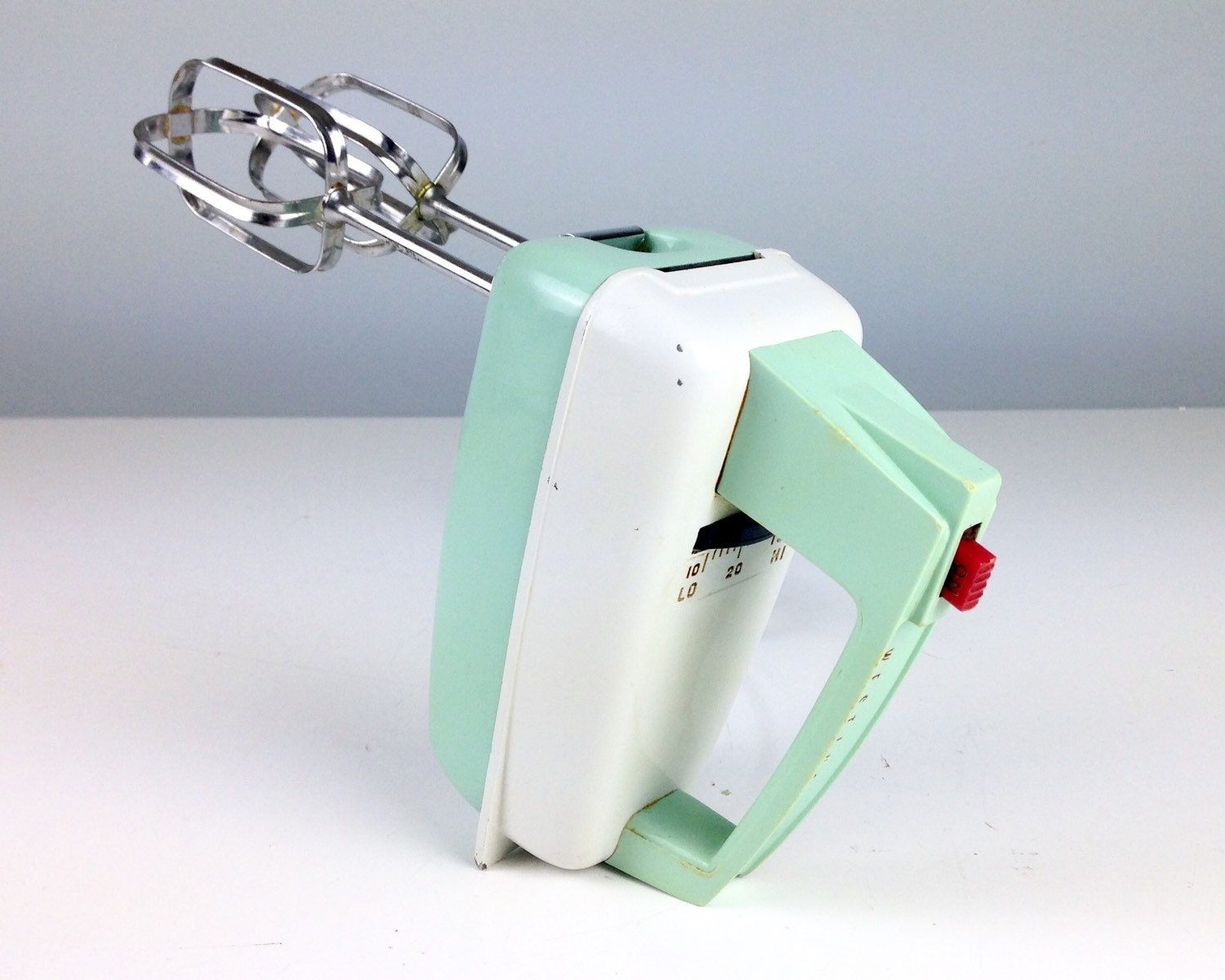 Vintage mint groene handmixer westinghouse van retroburgh op etsy