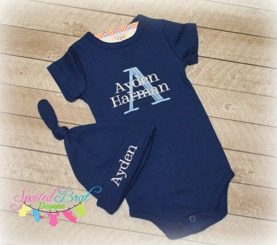 Baby Boy Home Outfit Custom Order Baby Boys 0/3