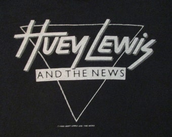 huey lewis and the news tee shirts