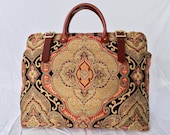 Weekender / Overnight / Carry on / 'Carpet' Travel Bag