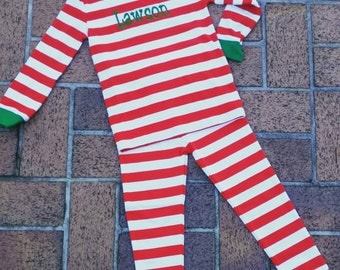 SALE - 2015 Monogrammed Kids' Christmas Pajamas