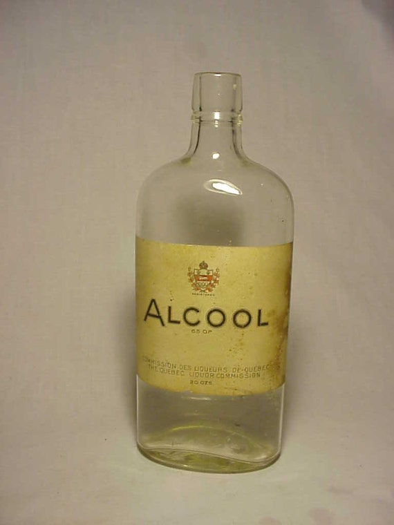 c1920s Alcool Commission Des Liqueurs De Quebec The Quebec