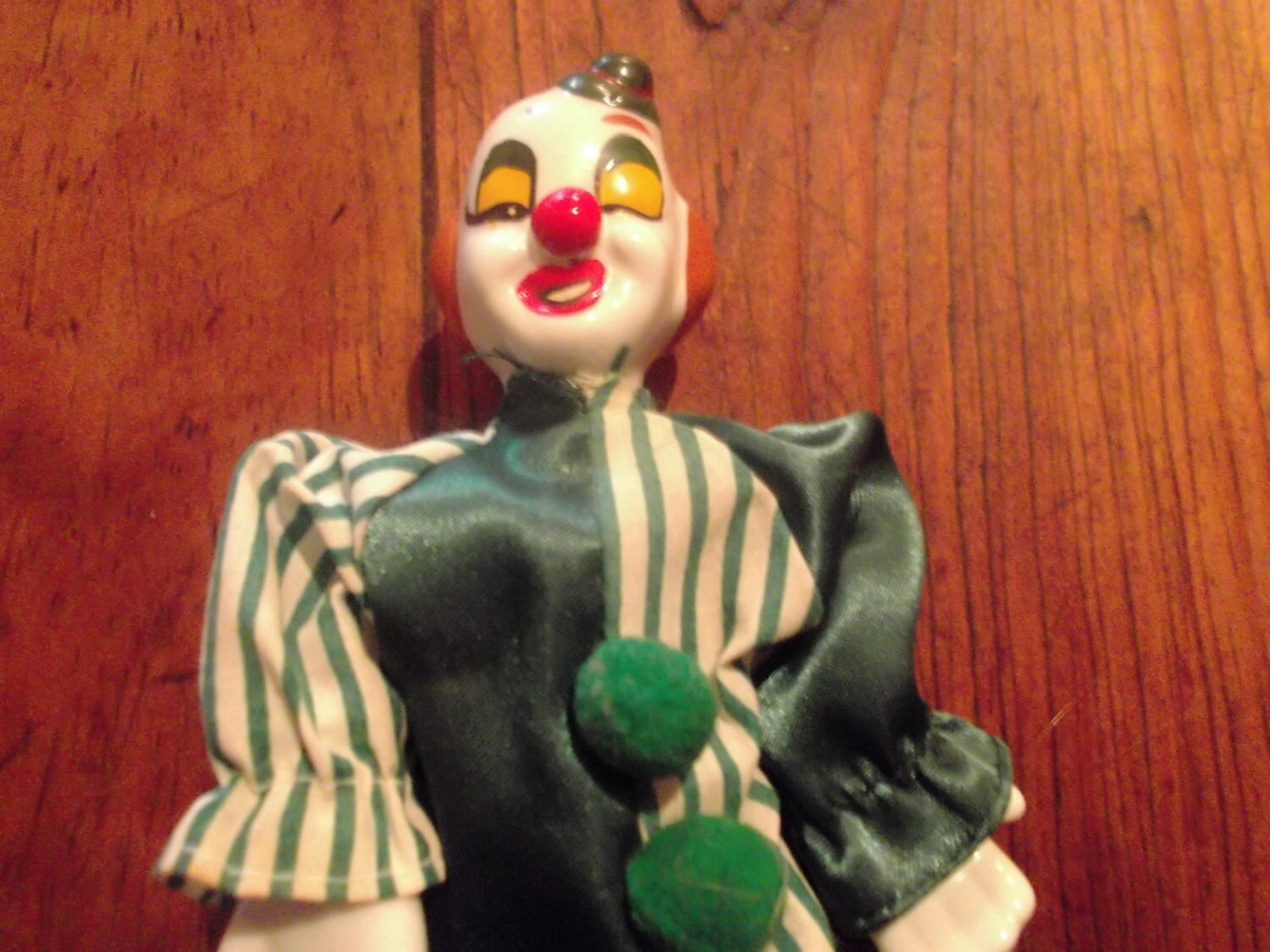 creepy clown doll