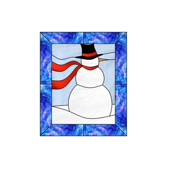 snowman-stained-glass-pattern