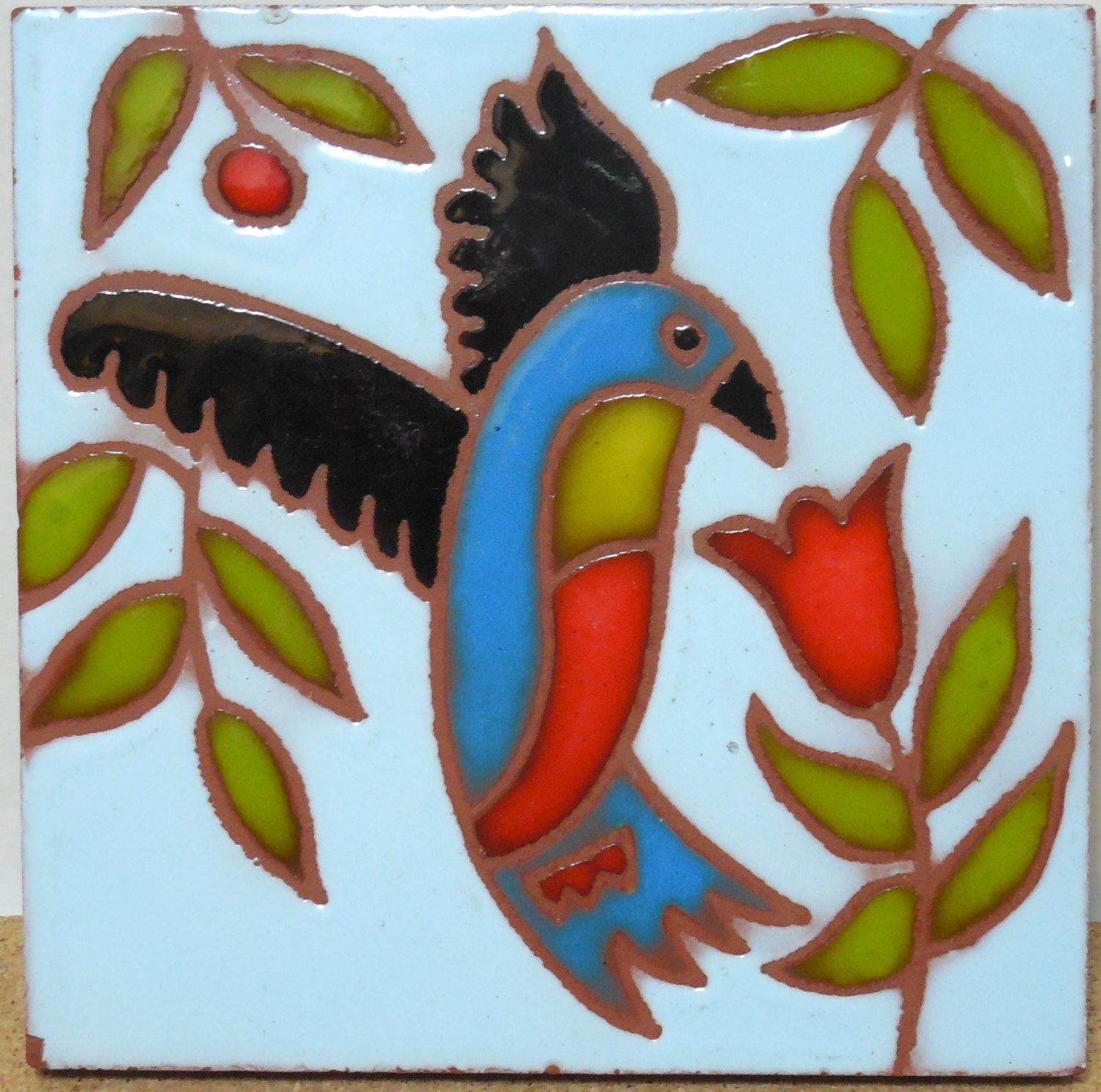 American Olean Quarry Tile USA Glazed Parrot Tile Bold Rich