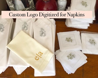 custom logo napkins | etsy custom logo napkins | etsy