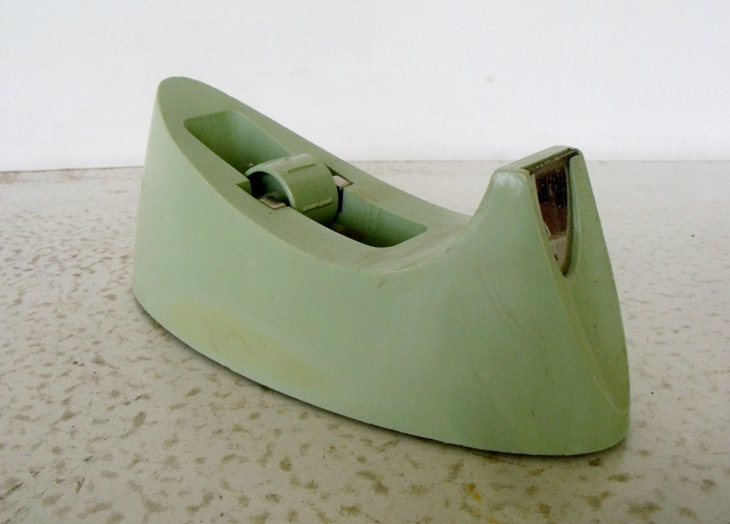 Vintage 50s Tape Dispenser Mint Green Scotch Office