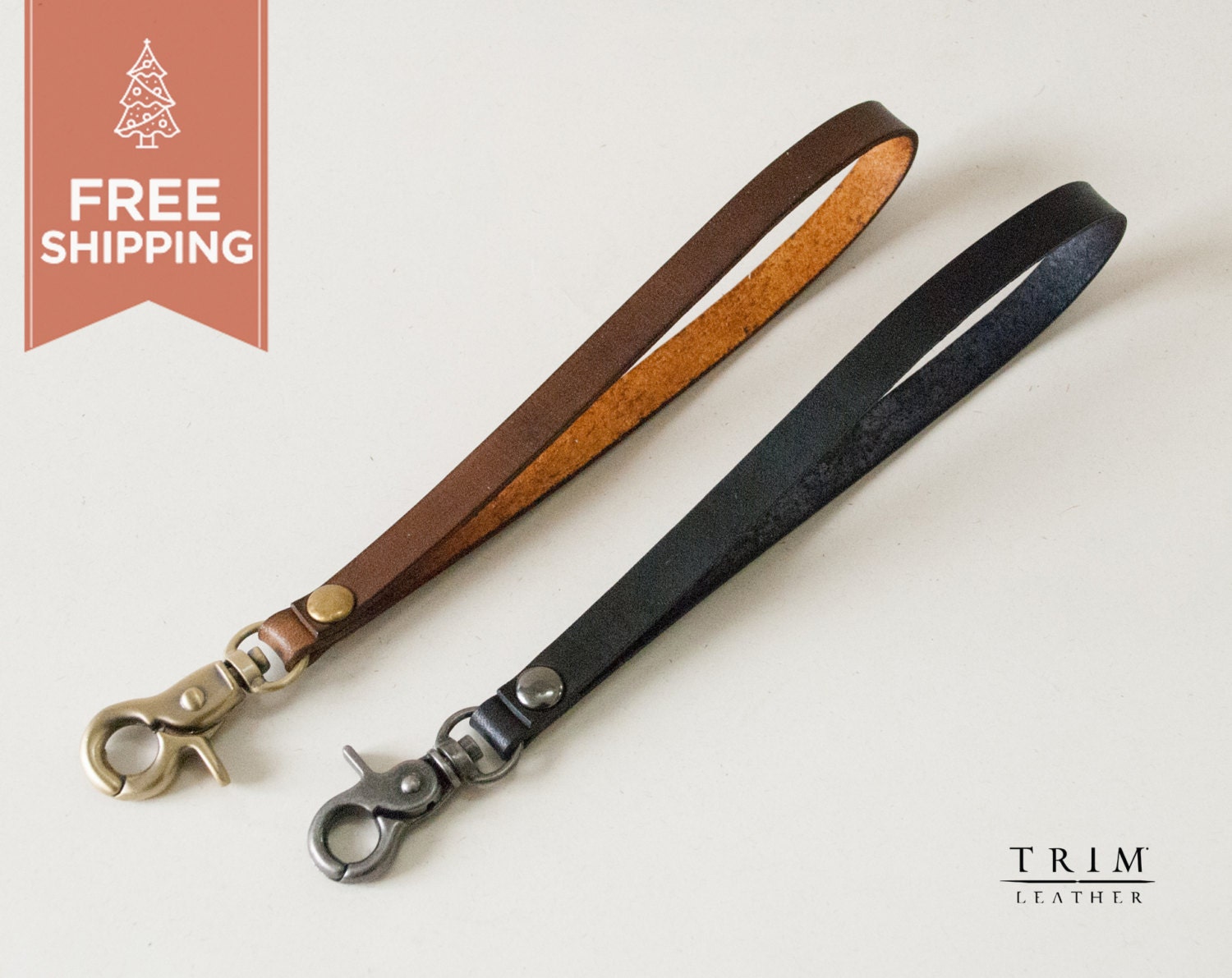 Handmade Leather Hand Strap Key Strap for iPhone by TRIMleather