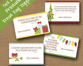 Christian Christmas Printable Scripture by bunglehousedesigns