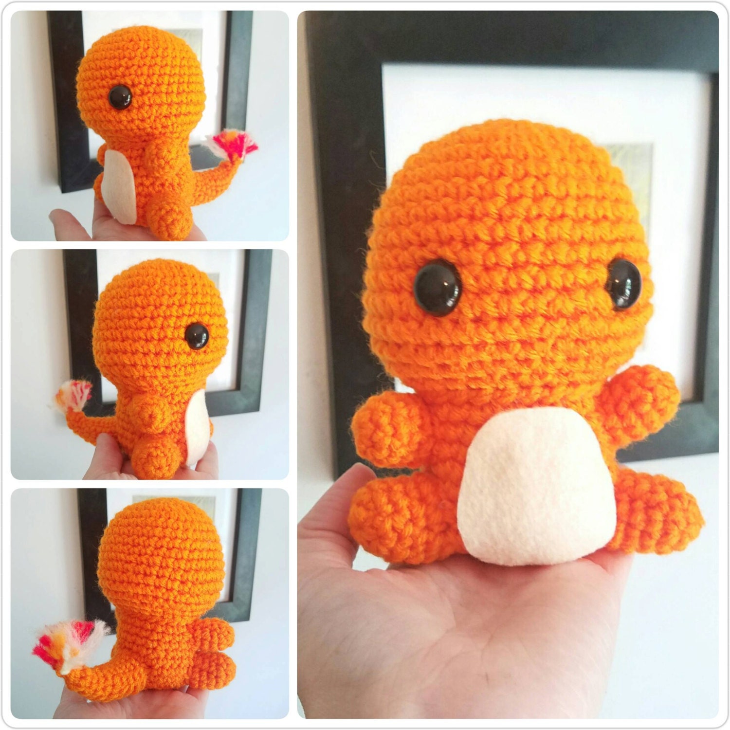 Charmander Stuffed Animal. Charmander Plush. Charmander