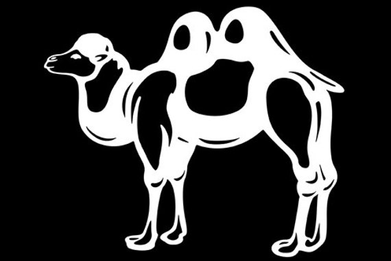  Camel  Decal  Car Decal  Camel  Sticker  Vinyl  by 