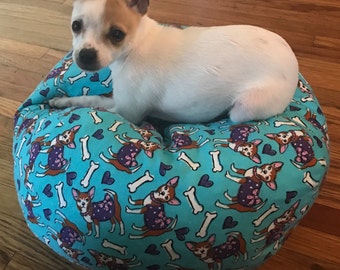 Dog bean bag chair | Etsy