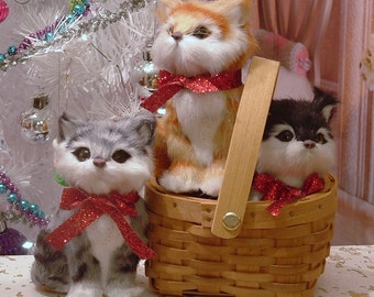 Kitten in a Basket for American Girl Dolls