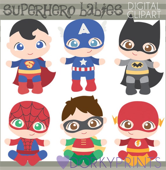 superhero clipart etsy - photo #42