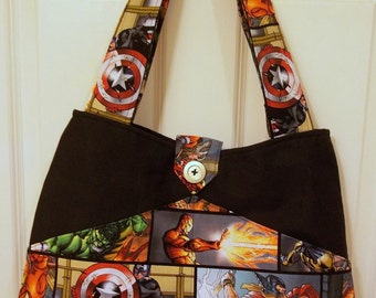 The Avengers Tote / Overnight / Diaper Bag