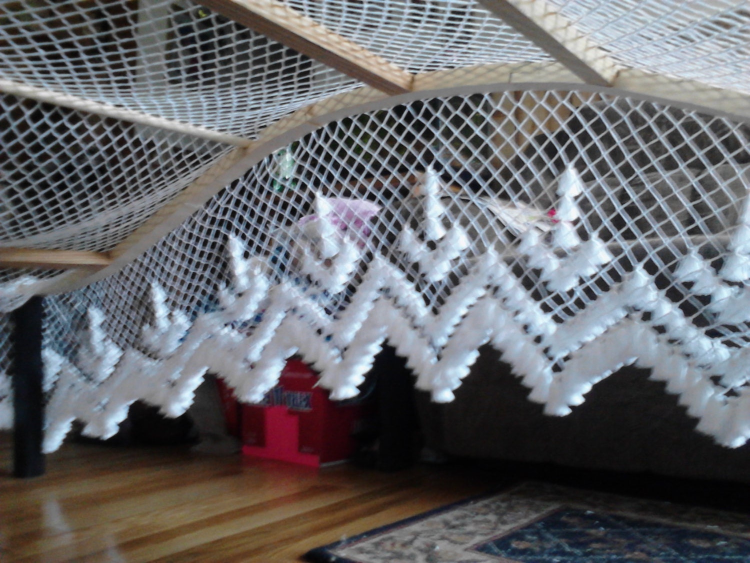 Scallop Style Bed Canopy CUSTOM ORDER