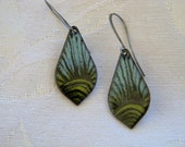 Torch Fired Copper Enameled Jewelry by 222Creations on Etsy